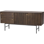 Clearbrook houten dressoir walnoot - 160 x 42 cm