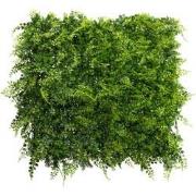 Kopu® kunstplant UV Bestendig Wandpaneel Planten mat 50x50x7 cm Varens