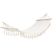 Bodi katoenen tuin hangmat beige - 200 x 80 cm