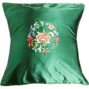 Fine Asianliving Chinese Kussen Groen Bloemen 45x45cm