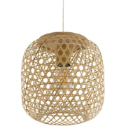 Fine Asianliving Bamboe Webbing Hanglamp Sakiya D25xH30cm