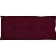 Kopu® Prisma Bordeaux Hoogwaardig Bankkussen 180x50 cm - Rood