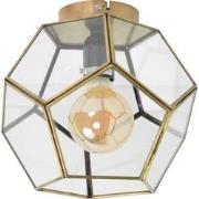 Plafondlamp Geo Ø20 x 20 brass antique