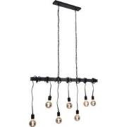 Hanglamp Blox 7-lichts Zwart (120x10x150)