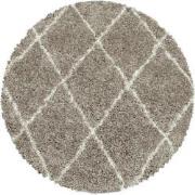 Tapijtenloods Harmony Soft Shaggy Rond Hoogpolig Vloerkleed Beige- 200...