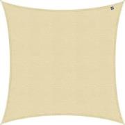 Kopu® Schaduwdoek Vierkant 5x5 m - 280 gram Waterdoorlatend - Creme