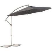 SenS-Line - Menorca Parasol Grijs Ø 300 Cm - Grijs