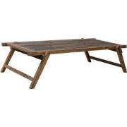 Light & Living - Salontafel MILITARY - 180x85x43.5cm - Bruin