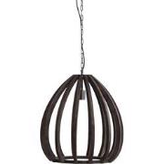 Light & Living - Hanglamp BARSIA - Ø50x54cm - Bruin