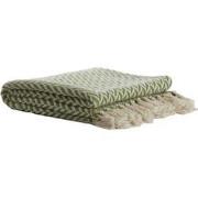 Light & Living - Plaid NAVAR - 170x130x0.5cm - Groen