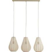 Light & Living - Hanglamp ITELA - 80x8x40cm - Bruin