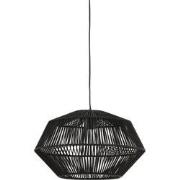 Light & Living - Hanglamp DEYA - Ø40x24cm - Zwart