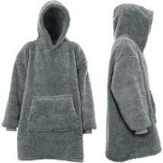 Unique Living - Hoodie Teddy - 70x50cm - Grey