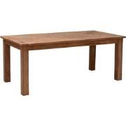 Livingfurn - Eetkamertafel Berlian - Teakhout - 240cm - Bruin