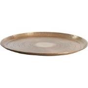 Light & Living - Schaal ADANNA - Ø80x4.5cm - Goud