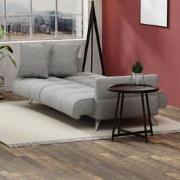 Springcrest® Sofabed Barcelona - Zilvergrijs - 200x80x77 cm