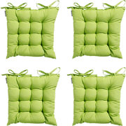 Madison Toscane Kussen - Panama Lime - 46x46 - Groen - 4 Stuks