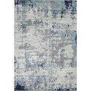 Modern Abstract Tapijt SARAH - Blauw/Grijs - 200x275 cm