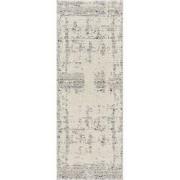 Modern Abstract Loper Gang CELESTE - Ivoor/Grijs - 80x220 cm