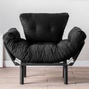 Fauteuil Nitta Single Zwart