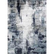 Modern Abstract Tapijt GIULIA - Blauw/Grijs - 120x170 cm