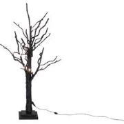 J-line - Boom Kaal+30warm Wit Leds + Adapter Draad 3m Glitter Zw S - 5...