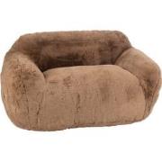 J-line - Fauteuil Cutie Polyester Taupe Large - 152x110x81cm