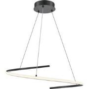 Maytoni - Hanglamp Curve - Zwart - Ø60