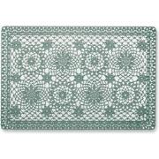 Unique Living | Placemat Floral | Rechthoekig | Polyester | Groen | 30...