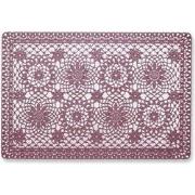 Unique Living | Placemat Floral | Rechthoekig | Polyester | Paars | 30...