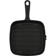 Orange85 Grillpan - Gietijzer - Vierkant - 23 x 23 cm - Voor alle warm...