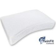 Mahoton Hoofdkussen Twinfit Cooltouch Soft 7 cm - incl. 2 stuks molton...