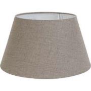 Light & Living - Lampenkap DARK LINEN - 30x19x17cm - Grijs