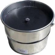 Rustik Lys - Buitenkaars in blik - Zwart - 50u