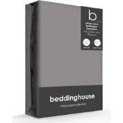 Beddinghouse Splittopper Hoeslaken Jersey-Lycra Warm Grey-180 x 200/22...