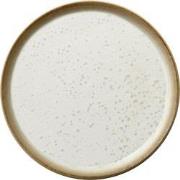 Bitz® Gastro - 6 stuks Aardewerk Ontbijtborden 21 cm Crème/Crème 11280