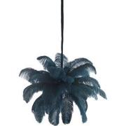 Light & Living - Hanglamp FEATHER - Ø80x80cm - Blauw