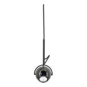 pendant lamp camera - zwart - 12x12x150 cm