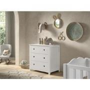 LUCEVI - Amori Commode 3 Laden - Wit - 90x57 cm