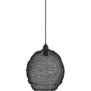 Light & Living - Hanglamp NINA - Ø38x42cm - Zwart