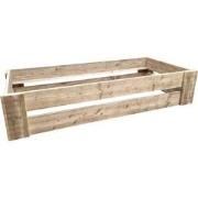 Wood4you - Eenpersoonsbed Krijn steigerhout - Montagepakket 206Lx43Hx9...