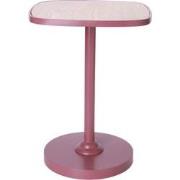 House of Nature Bijzettafel Avondale roze 40cm