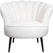 Fauteuil Wit - Teddy - Fauteuil Jada