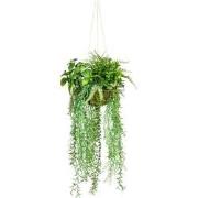 Kopu®  kunstplant BOL met diverse hangplanten 80 cm - Groen