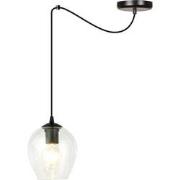 Moderne hanglamp Farina Zwart