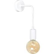 Minimalistische wandlamp Ruggiero Wit