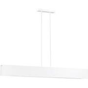 minimalistische hanglamp D'angelo Wit 4-lichts