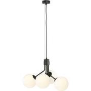 scandinavische hanglamp Galante Zwart 4-lichts