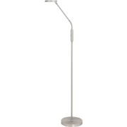 Moderne Vloerlamp Palma Nikkel