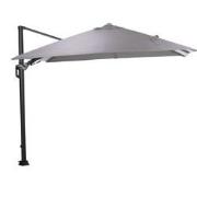 Garden Impressions Hawaii zweefparasol Lumen LED 300x300 cm - zand